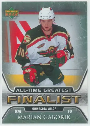 2005-06 UPPER DECK - MARIAN GABORIK #29 ALL-TIME GREATEST FINALIST
