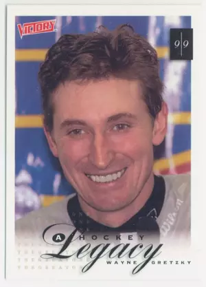 1999-00 VICTORY - WAYNE GRETZKY #420 A HOCKEY LEGACY