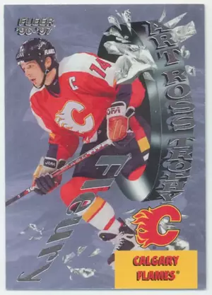 1996-97 FLEER - THEOREN FLEURY #3 TROPHY WINNERS