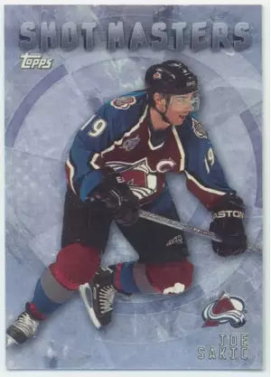 2001-02 TOPPS - JOE SAKIC #SM4 SHOT MASTERS