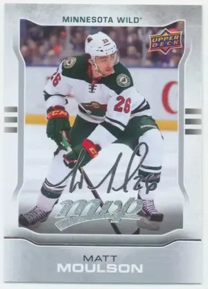 2014-15 MVP - MATT MOULSON #196 SILVER SCRIPT