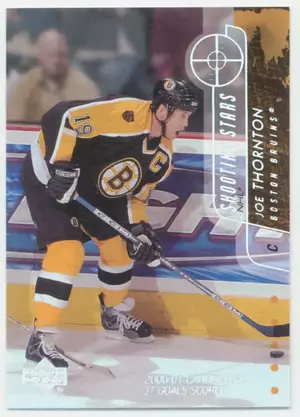 2002-03 UPPER DECK - JOE THORNTON #SS3 SHOOTING STARS
