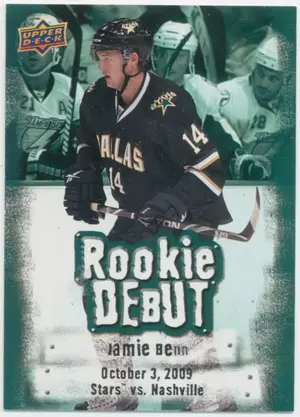 2009-10 UPPER DECK - JAMIE BENN #RD6 ROOKIE DEBUT
