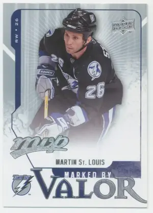 2008-09 MVP - MARTIN ST. LOUIS #MV10 MARKED BY VALOR