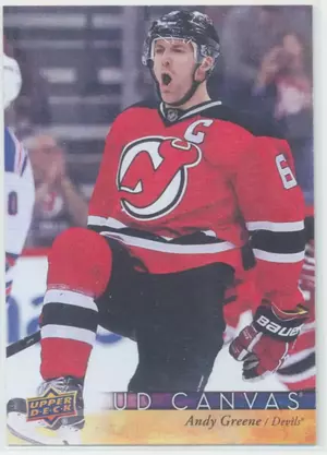 2017-18 UPPER DECK - ANDY GREENE #C51 CANVAS