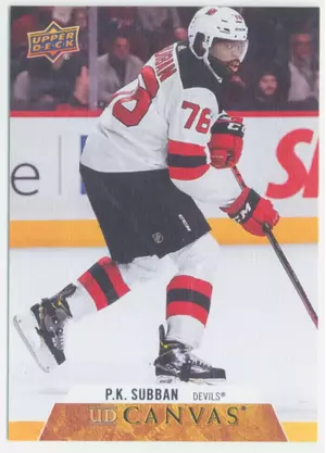 2020-21 UPPER DECK - P.K. SUBBAN #C172 UD CANVAS