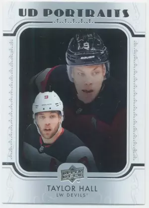 2019-20 UPPER DECK - TAYLOR HALL #P-27 UD PORTRAITS