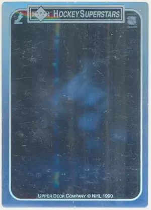 1990-91 UPPER DECK - WAYNE GRETZKY #WAGR2 SUPERSTAR HOLOGRAMS (SLAP SHOT)⚠️