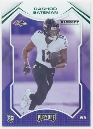 2021 Playoff - Rashod Bateman #213 Kickoff Parallel