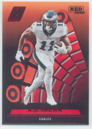 2022 Zenith - A.J. Brown #21 Red Zone Parallel