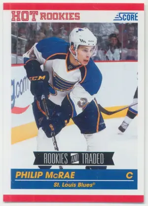 2011-12 SCORE ROOKIE & TRADED - PHILIP McRAE #616