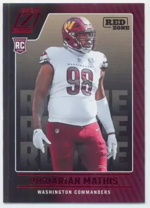 2022 Zenith - Phidarian Mathis #159 Red Zone Parallel