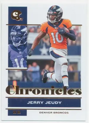 2021 Chronicles - Jerry Jeudy #29 Bronze Parallel