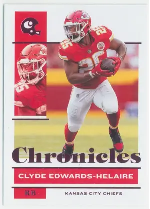 2021 Chronicles - Clyde Edwards-Helaire #57 Pink Parallel