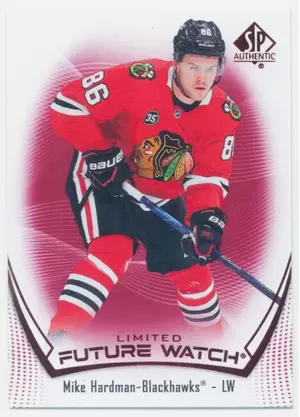 2021-22 SP AUTHENTIC - MIKE HARDMAN #125 FUTURE WATCH LIMITED RED