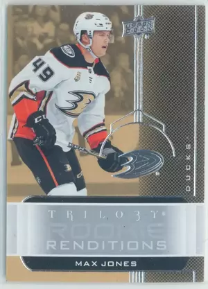 2019-20 TRILOGY - MAX JONES #RR-36 ROOKIE RENDITIONS