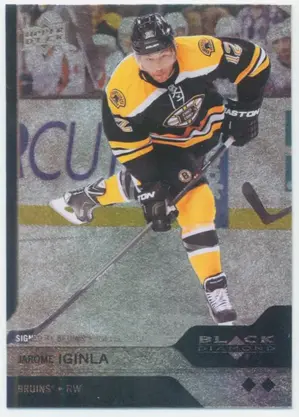 2013-14 BLACK DIAMOND - JAROME IGINLA #121 DOUBLE DIAMOND