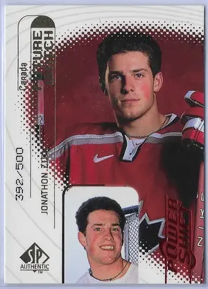 1998-99 SP Authentic (Future Watch) Power Shift #122 Jonathon Zion (392/500)