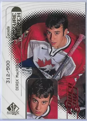 1998-99 SP Authentic (Future Watch) Power Shift #127 Derek MacKenzie (312/500)
