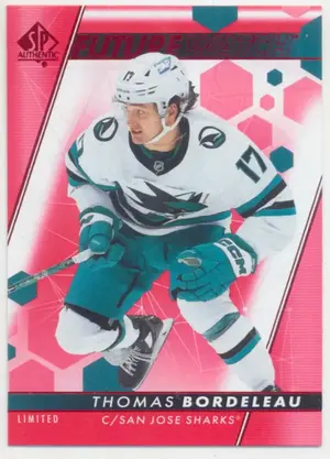 2022-23 SP AUTHENTIC - THOMAS BORDELEAU #121 FUTURE WATCH LIMITED RED