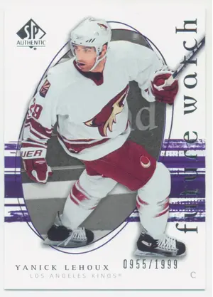 2005-06 SP AUTHENTIC - YANICK LEHOUX #235 FUTURE WATCH 955/1999
