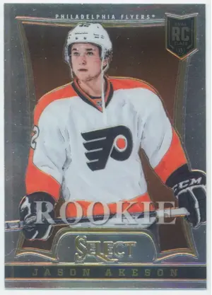 2013-14 PANINI SELECT - JASON AKESON #198 ROOKIE