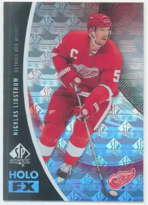 2010-11 SP AUTHENTIC - NICKLAS LIDSTROM #FX20 HOLO FX