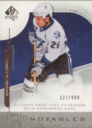 2008-09 SP AUTHENTIC - MARTIN ST. LOUIS #132 SP NOTABLES 327/999