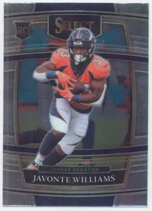 2021 Panini Select - Javonte Williams #57 Concourse RC