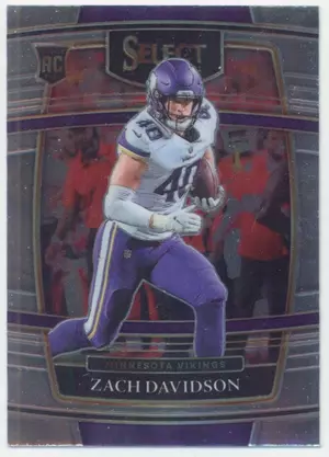 2021 Panini Select - Zach Davidson #95 Concourse RC