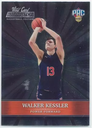 2021-22 Wild Card Alumination - Walker Kessler #ABC-77