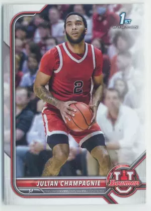 2021-22 Bowman University - Julian Champagnie #55