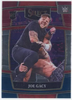2022 Panini Select WWE - Joe Gacy #61 Concourse Red and Blue Parallel