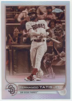 2022 Topps Chrome - Fernando Tatis Jr. #150 Sepia Refractor Parallel