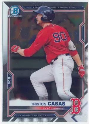 2021 Bowman - Triston Casas #BCP-84 Chrome Prospects