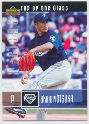 2004 Upper Deck R-Class - Akinori Otsuka #101 Top of the Class RC