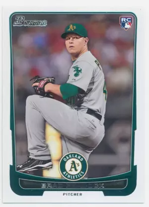 2012 Bowman - Brad Peacock #216 RC