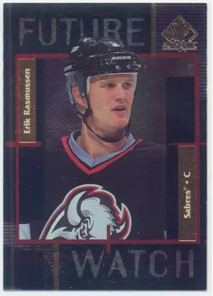1997-98 SP AUTHENTIC - ERIK RASMUSSEN #173 FUTURE WATCH