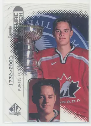 1998-99 SP AUTHENTIC - KURTIS FOSTER #116 FUTURE WATCH 1732/2000