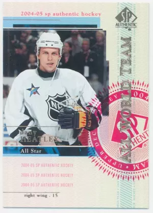 2004-05 SP AUTHENTIC - DANY HEATLEY #98 ALL WORLD TEAM