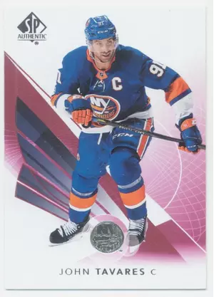 2017-18 SP AUTHENTIC - JOHN TAVARES #20 LIMITED RED