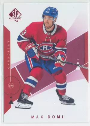2018-19 SP AUTHENTIC - MAX DOMI #44 RED