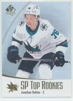 2021-22 SP AUTHENTIC - JONATHAN DAHLEN #TR-34 TOP ROOKIES