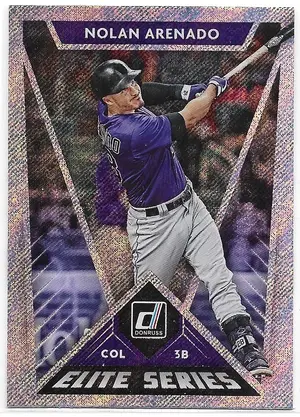 2020 Donruss Elite Series Rapture #E-3 Nolan Arenado
