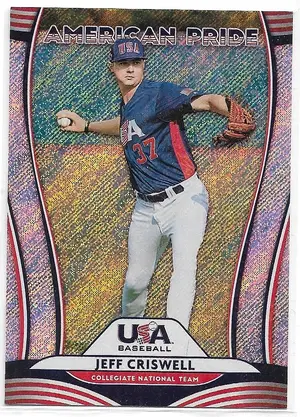 2020 Donruss American Pride Rapture #AP21 Jeff Criswell & Jack Flaherty
