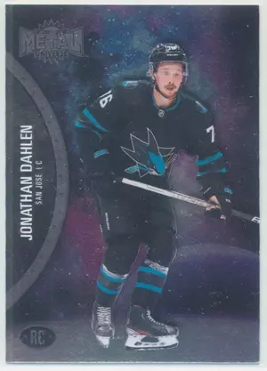 2021-22 SKYBOX METAL UNIVERSE - JONATHAN DAHLEN #197 ROOKIE