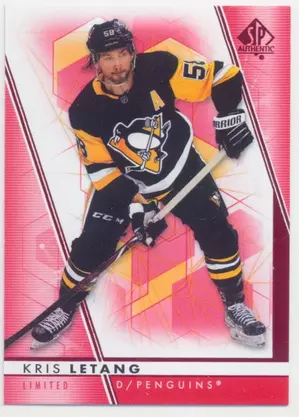 2022-23 SP AUTHENTIC - KRIS LETANG #58 LIMITED RED