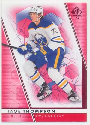 2022-23 SP AUTHENTIC - TAGE THOMPSON #72 LIMITED RED