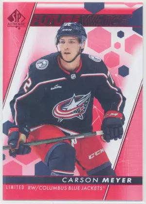 2022-23 SP AUTHENTIC - CARSON MEYER #179 FUTURE WATCH LIMITED RED