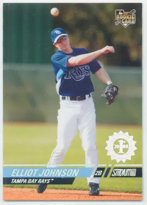 2008 Topps Stadium Club - Elliot Johnson #129B Retail First Day Issue